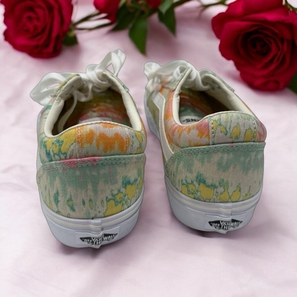 Vans Multicolor Tie-Dye Sneakers woman’s size 8.5 - Picture 9 of 11